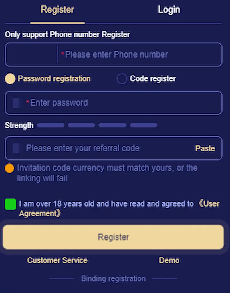 8bet Game Registeration